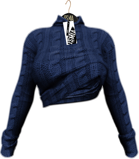 OSMIA - Aurora.Sweater - Blue
