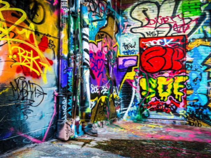 Graffiti Corner Texture