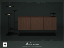 Architect. Ikebana Sideboard (wood)