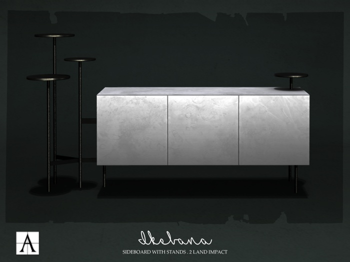 Architect. Ikebana Sideboard (white)