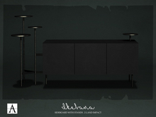 Architect. Ikebana Sideboard (black)