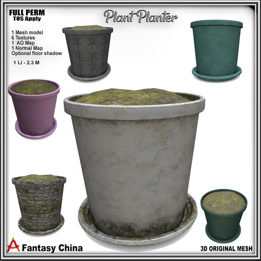 Full Perm Plant Planter 