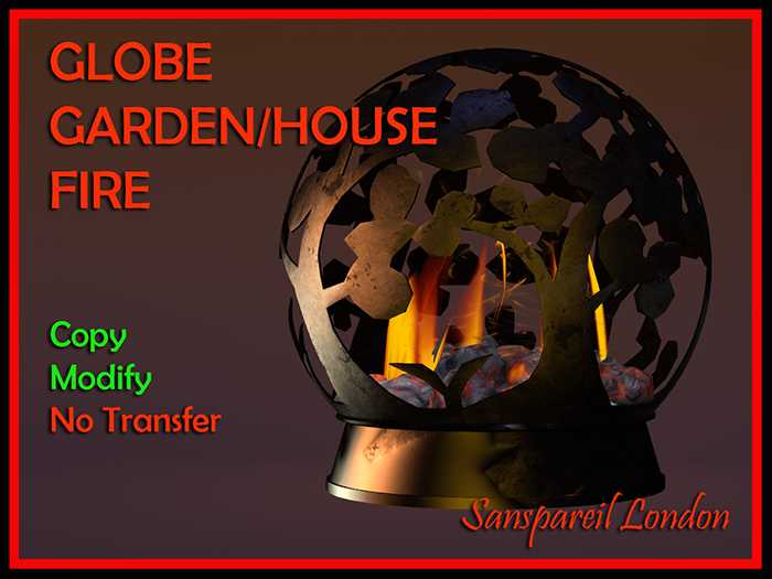 Globe Fire Flames - 3LI