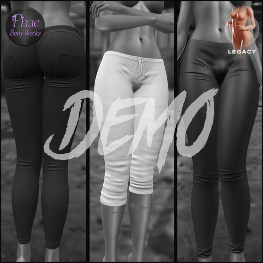 PBW Legacy Pants Promo | Capri | Leggings DEMO (Boxed)