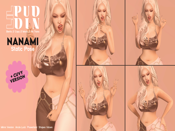 LILPUDDIN - Nanami Bento Poses