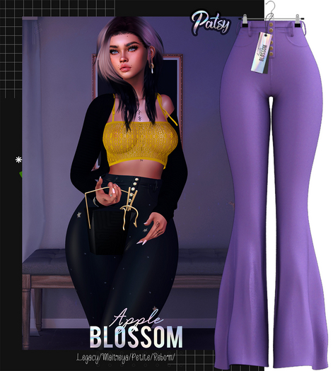 Blossom// #12 Lavender - Patsy Pants