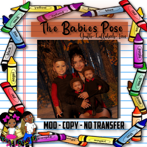 **YR; The Kiddos Youth Pose (Add Me)