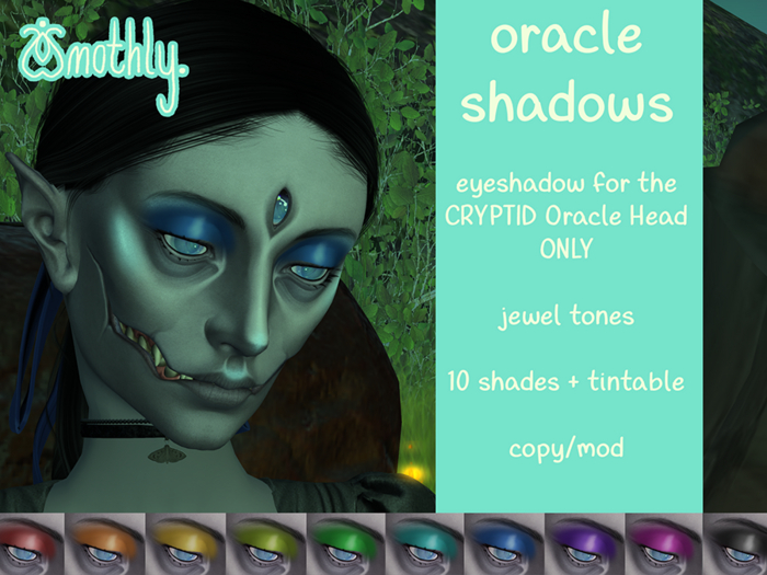 mothly. oracle shadows - jewel (DISCOUNTED FOREVER)