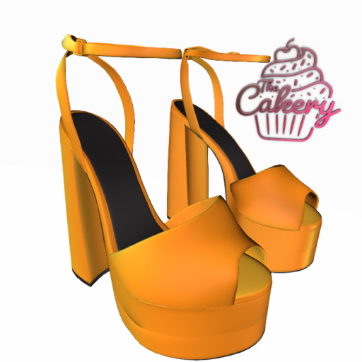 The Cakery - Lush Heels  Orange Unpacker
