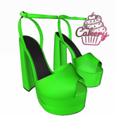 The Cakery - Lush Heels  Green Unpacker