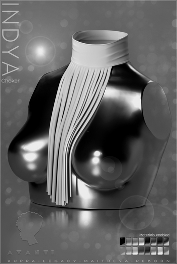 .:Avanti:. Indya Choker  DEMO (Maitreya, Legacy + Perky, Kupra & Reborn)