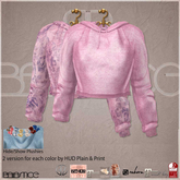 Baiastice_Plushies Sweatshirt-Pink