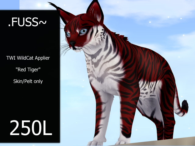 .FUSS~ TWI WildCat Applier - Red  Tiger