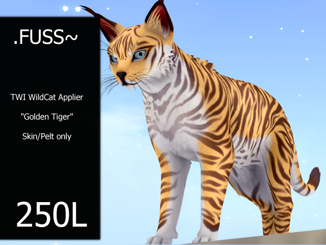 .FUSS~ TWI WildCat Applier - Golden Tiger