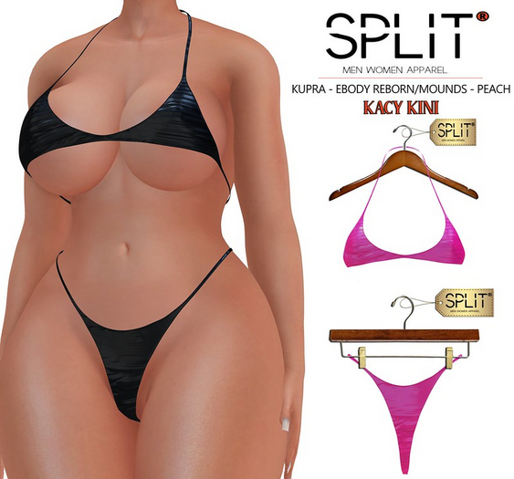 SPLIT APPAREL - Kacy Kini Pink