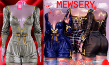 #MEWSERY Tuyi Romper{#30 Metallic.Silver}