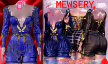 #MEWSERY Tuyi Romper{#26 Dragon.Royalblue}