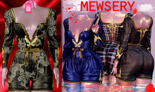#MEWSERY Tuyi Romper{#21 Dragon.Noir}