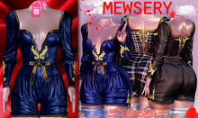 #MEWSERY Tuyi Romper{#8 Silk.Navy}
