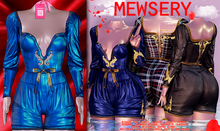 #MEWSERY Tuyi Romper{#7 Silk.Royalblue}