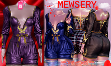#MEWSERY Tuyi Romper{#6 Silk.Amethyst}