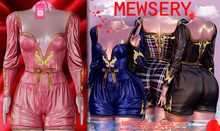 #MEWSERY Tuyi Romper{#5 Silk.Pink}