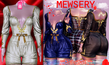 #MEWSERY Tuyi Romper{#2 Silk.Pearl}