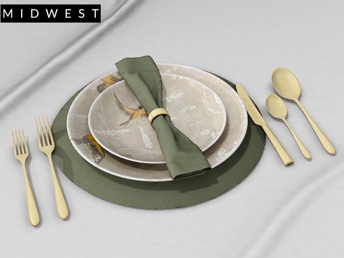 Midwest - Mchawi - Plate Birds