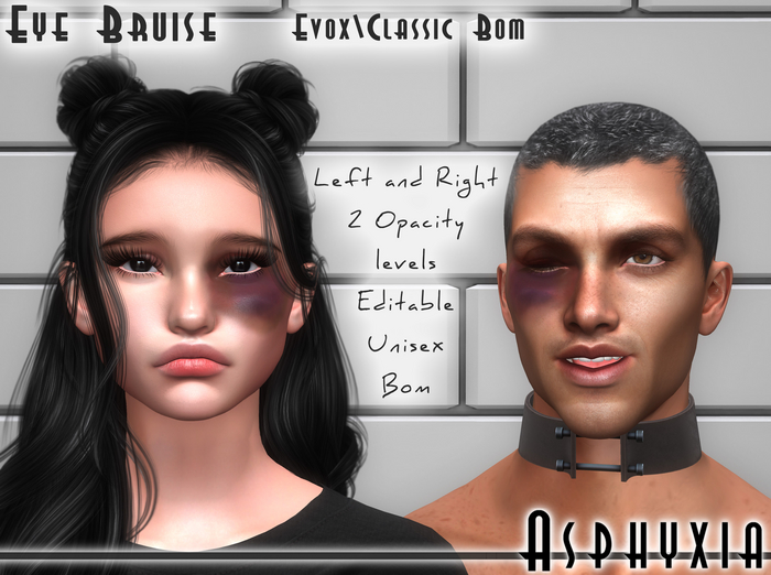 Asphyxia Eye Bruise  EvoX\Classic  Bom