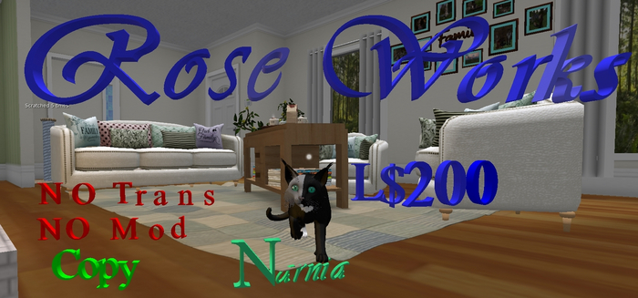 Rose Works Product Narnia cat inspired mod