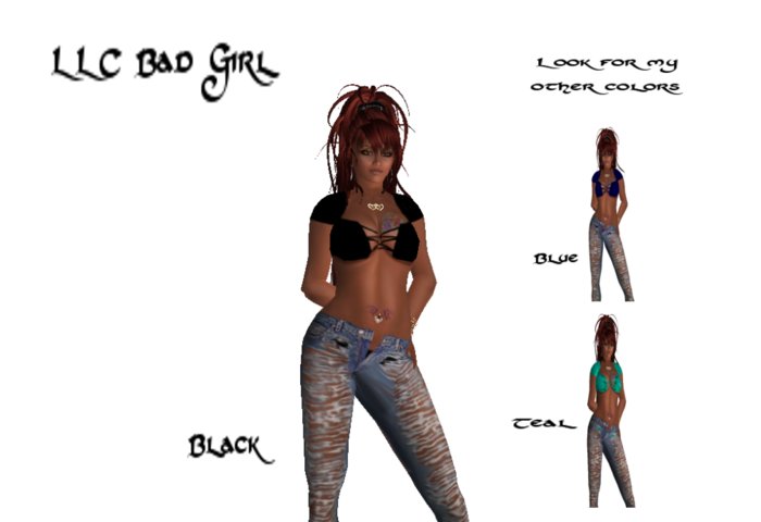 LLC BAD GIRL BLACK
