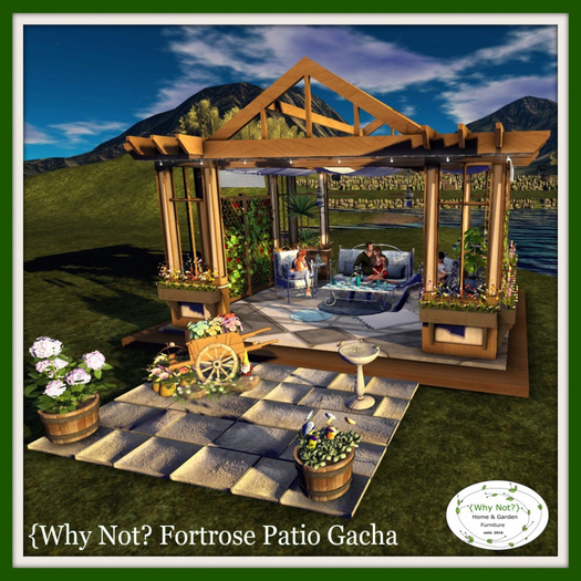 01.{Why Not?} Fortrose Pergola RARE