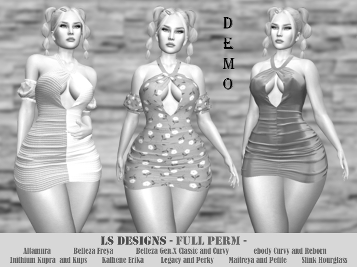 [LS] - DRESS 0024  DEMO - FULL PERM