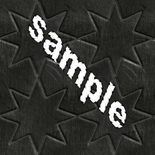stars on grey stucco seamless