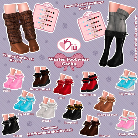*>Kiu<* - Winter Ankle Boots (Maitreya - Petite)_Light Brown 