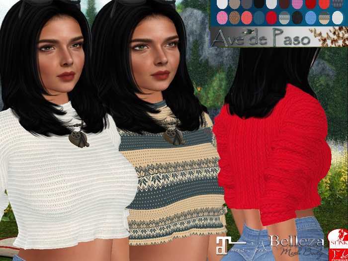 AP WINTER SWEATER 20 TEXTURES