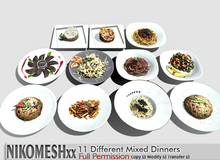 ::NIKOMESH::Full Permission 11 Different Mixed Dinners