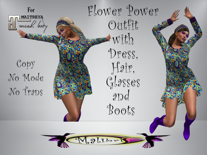 Hippi 70s Dress