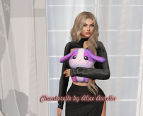 1 DUST: Floppy Bunny - Galaxy RARE [animesh wearable]