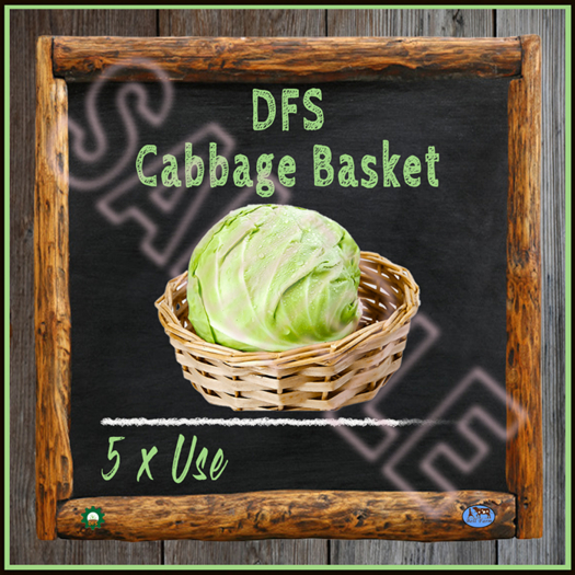 TEXTURE - DFS Cabbage Basket (Full Perm)