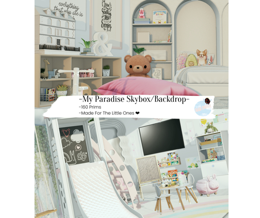 [LD] My Paradise Premade Backdrop [LIMITED]