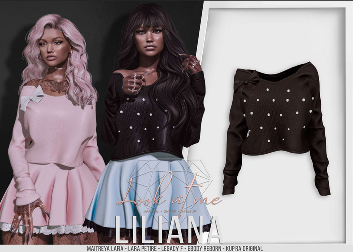 Look At Me. Liliana : Sweater - Brown