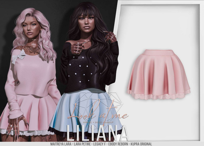 Look At Me. Liliana : Skirt - Pink