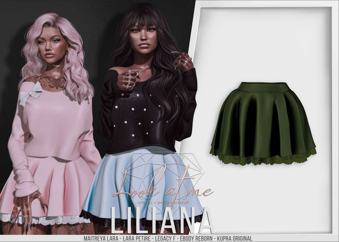 Look At Me. Liliana : Skirt - Khaki