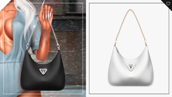 Havoc . Sanza Handbag . White