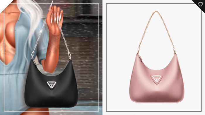 Havoc . Sanza Handbag . Rose