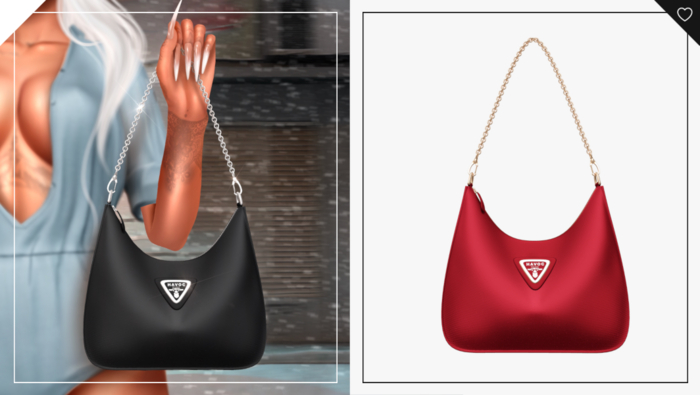 Havoc . Sanza Handbag . Red