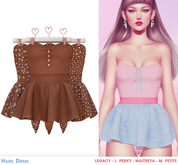 .Safira. Hazel Dress Brown