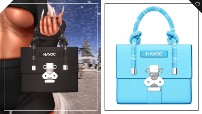 Havoc . Nia Handbag . Blue