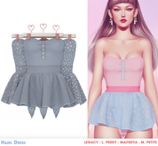 .Safira. Hazel Dress Grey